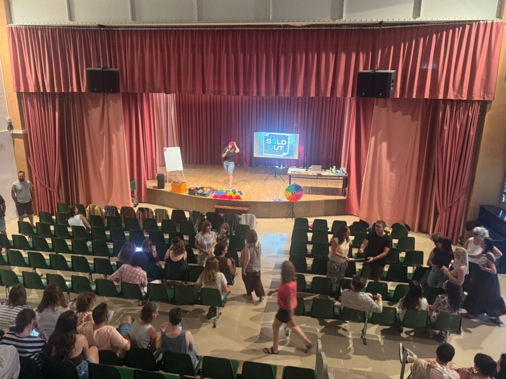 Activitat Sold Out realitzada en un auditori